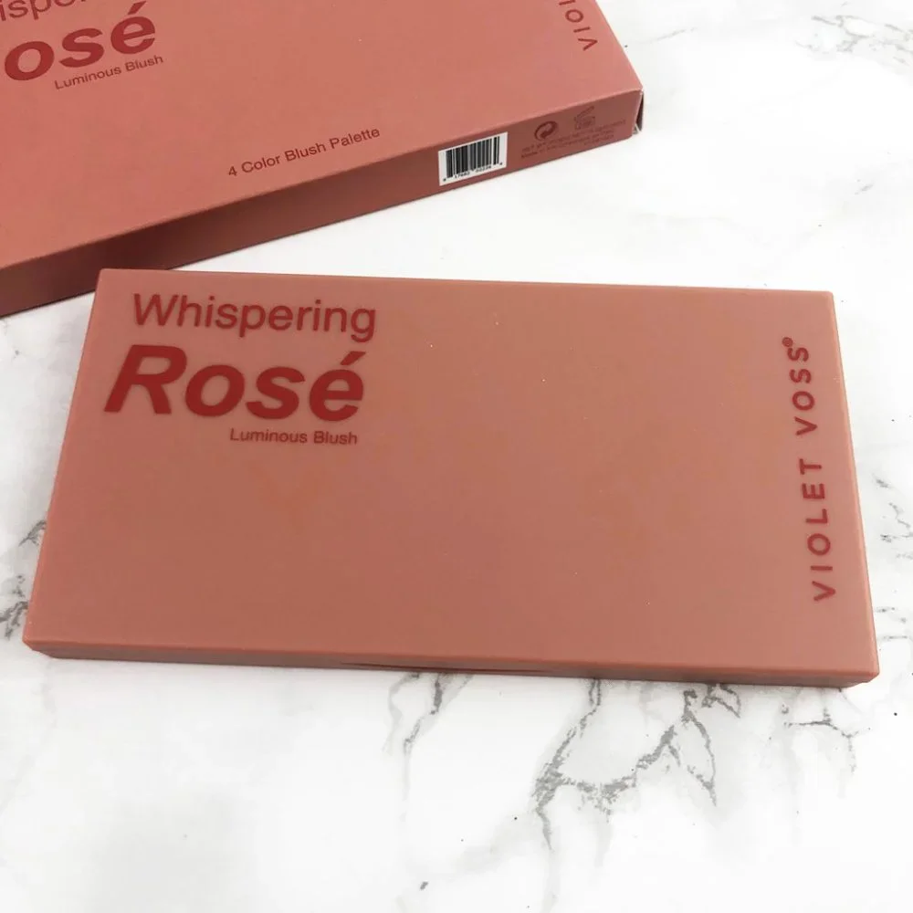 NIB Whispering Rosè Luminous Blush Palette - Violet Voss